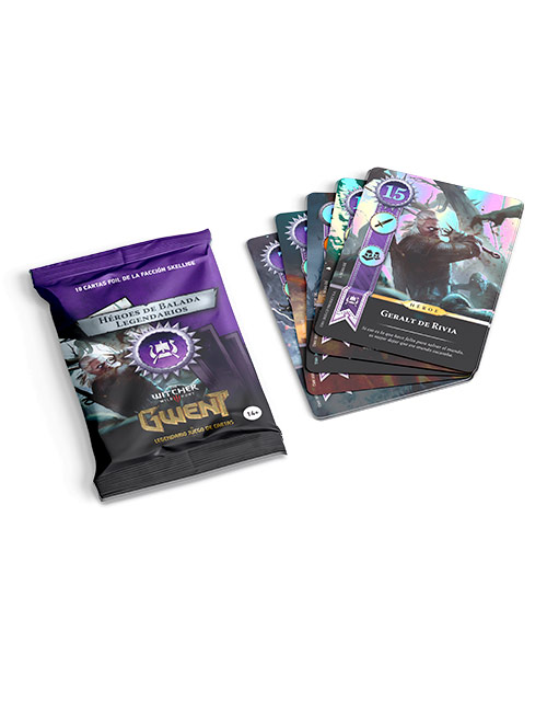 The Witcher Gwent Héroes de Balada Legendarios: Skellige