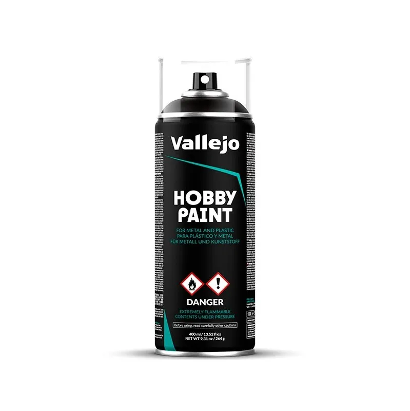 Vallejo Aerosol Imprimación Negro 400 ml