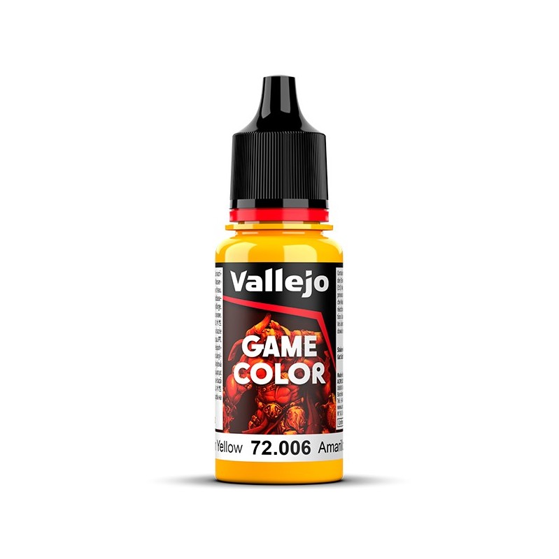 Vallejo Game Color Amarillo Soleado 18 ml