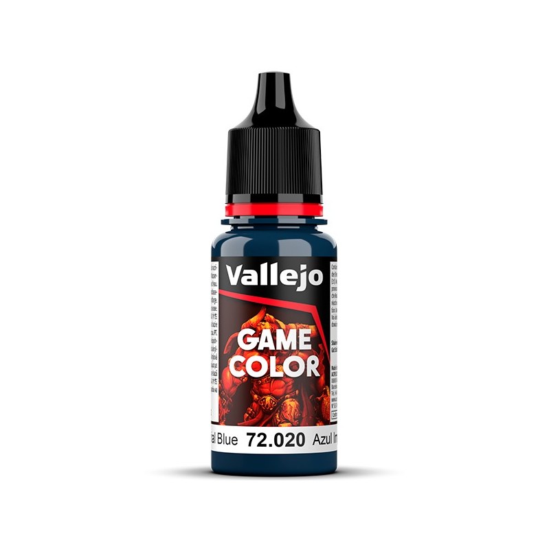 [72020] Vallejo Game Color Azul Imperial 18 ml