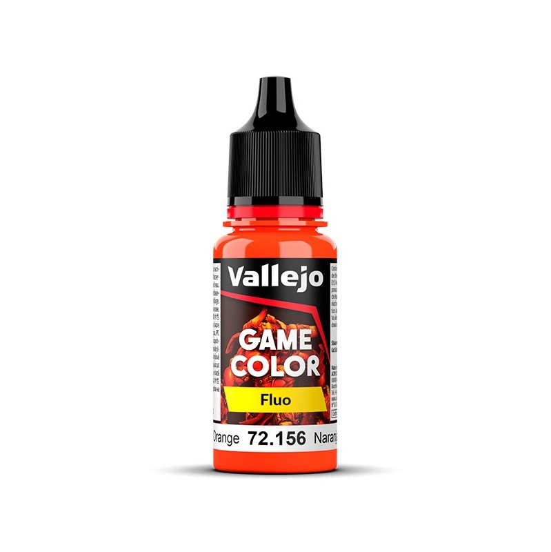 [72156] Vallejo Game Color Naranja Fluorescente 18 ml
