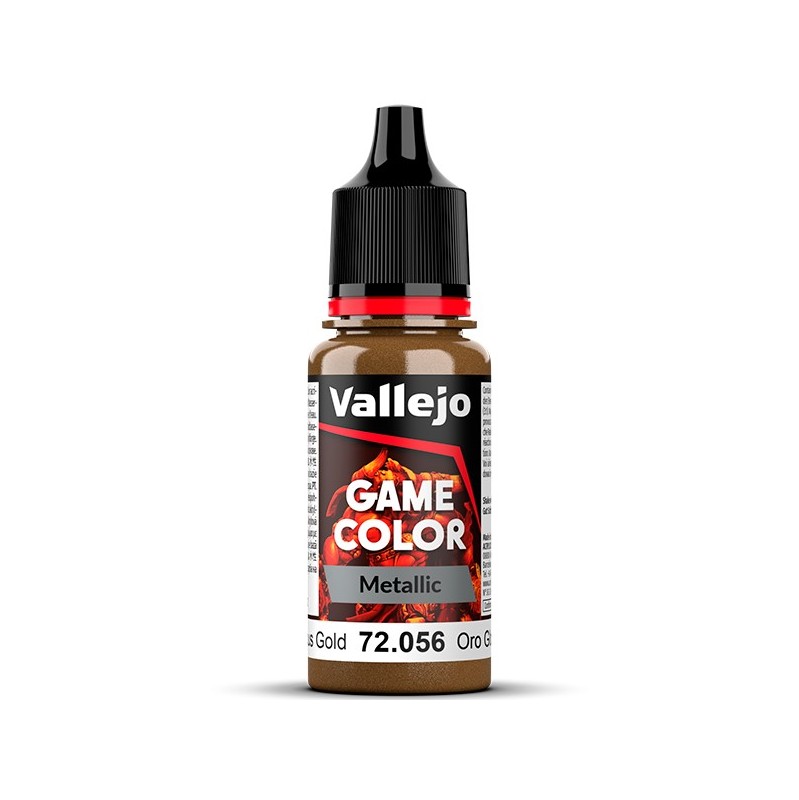 [72056] Vallejo Game Color Oro Glorioso 18 ml