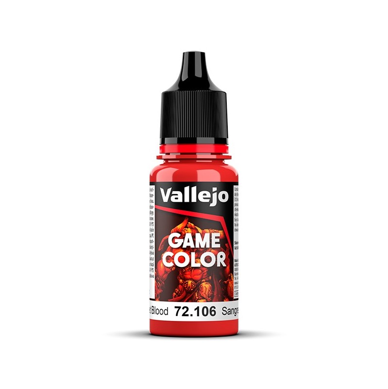 Vallejo Game Color Sangre Escarlata 18 ml