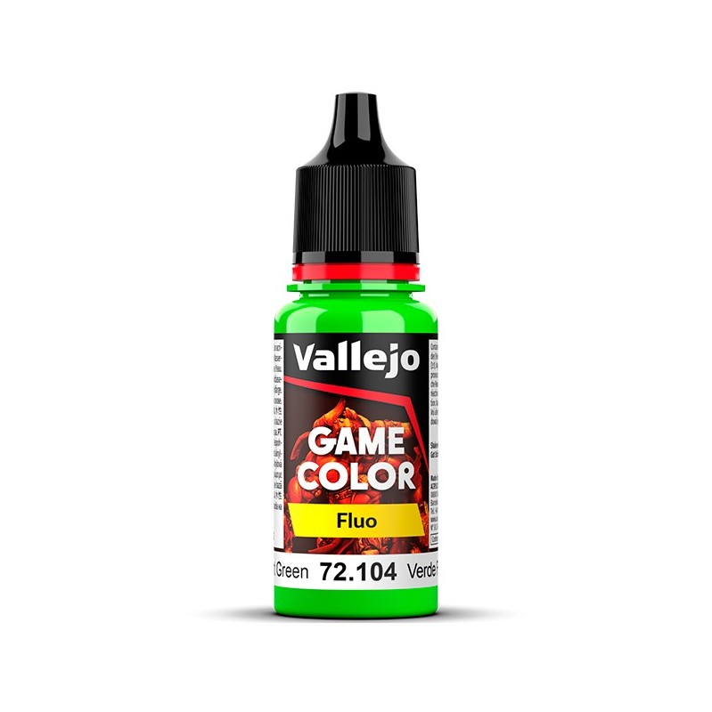 Vallejo Game Color Verde Fluorescente 18 ml
