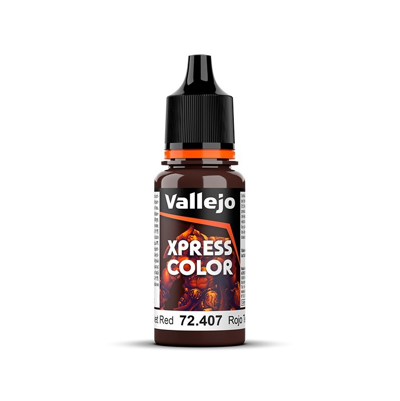Vallejo Game Color Xpress Color Rojo Terciopelo 18 ml