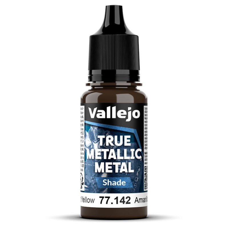 Vallejo TMM Shade 142 Amarillo Radiante 18ml