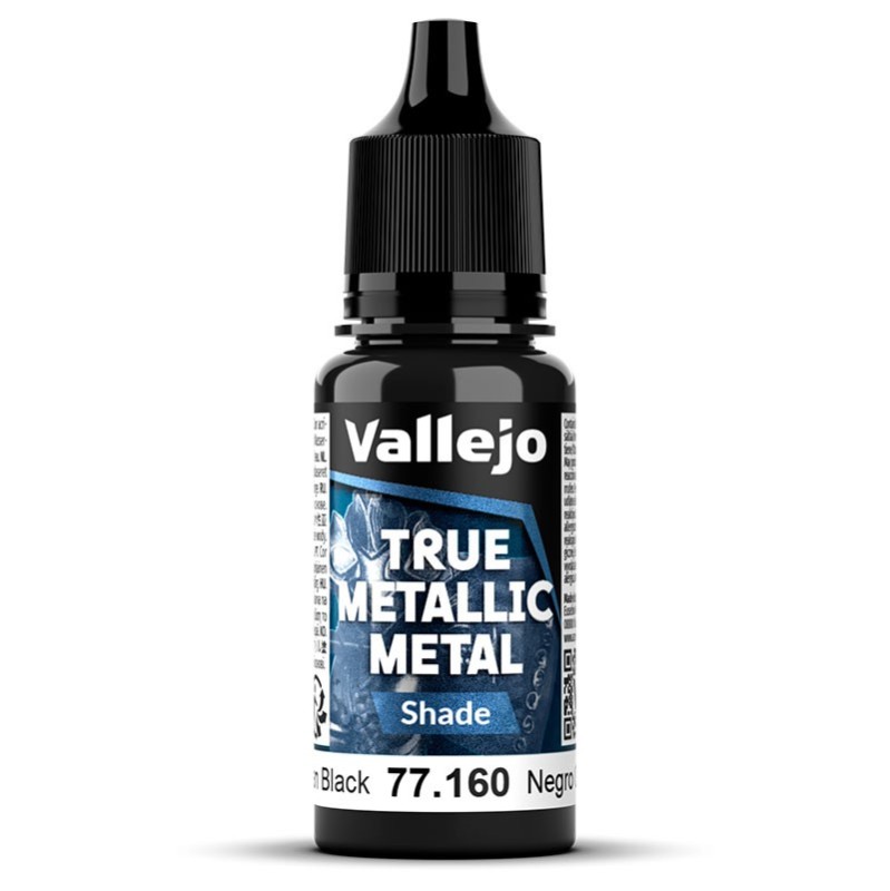 Vallejo TMM Shade 160 Negro Obsidiana 18ml