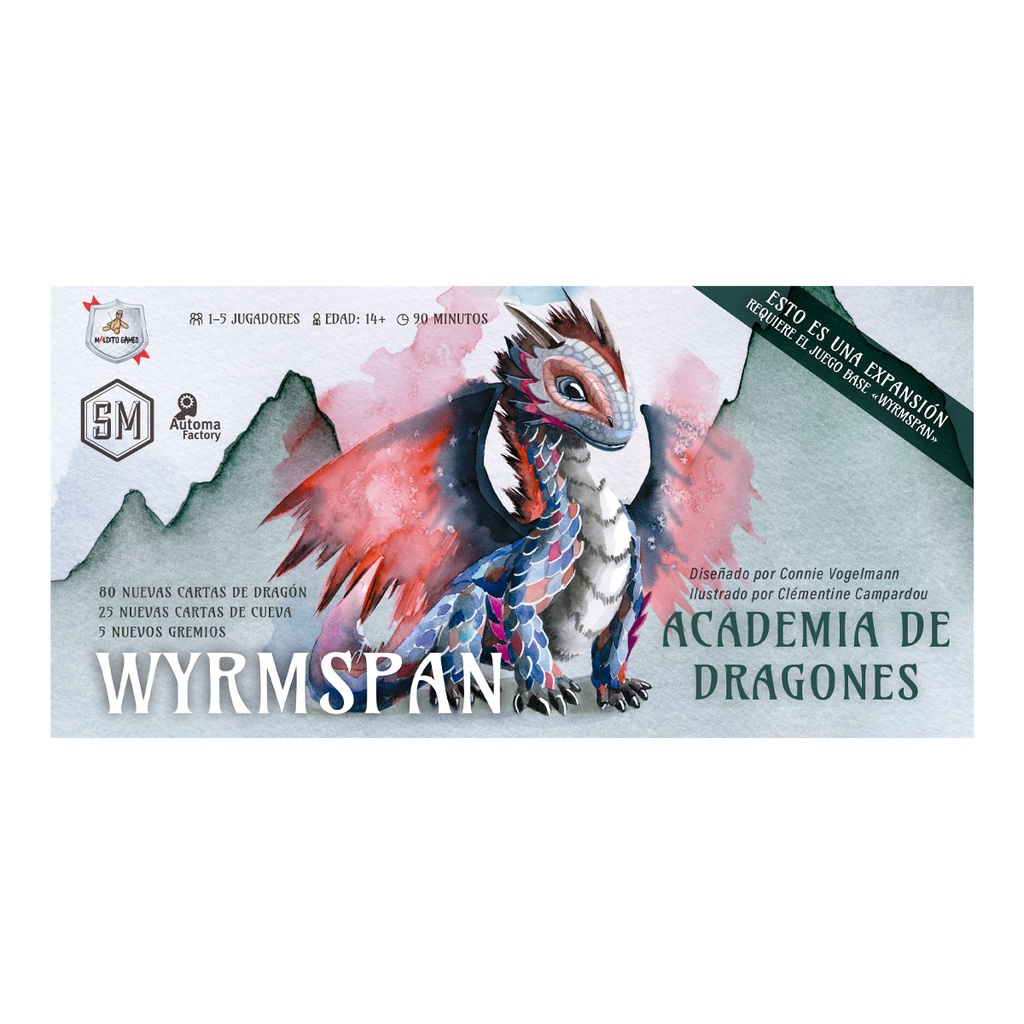 Wyrmspan: Academia de Dragones