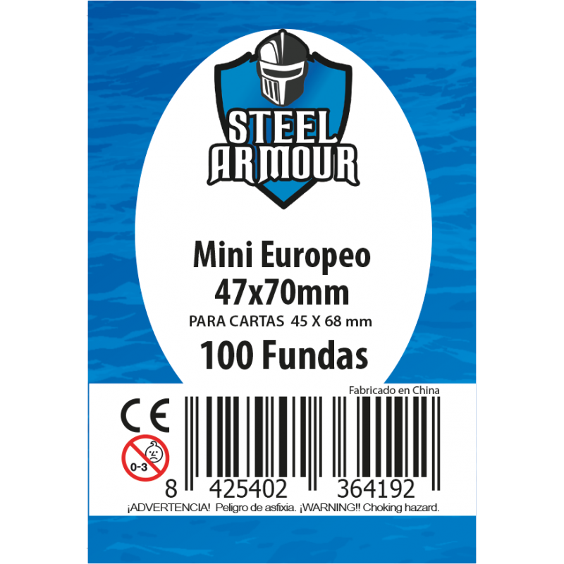 100 Fundas tamaño Mini Europeo