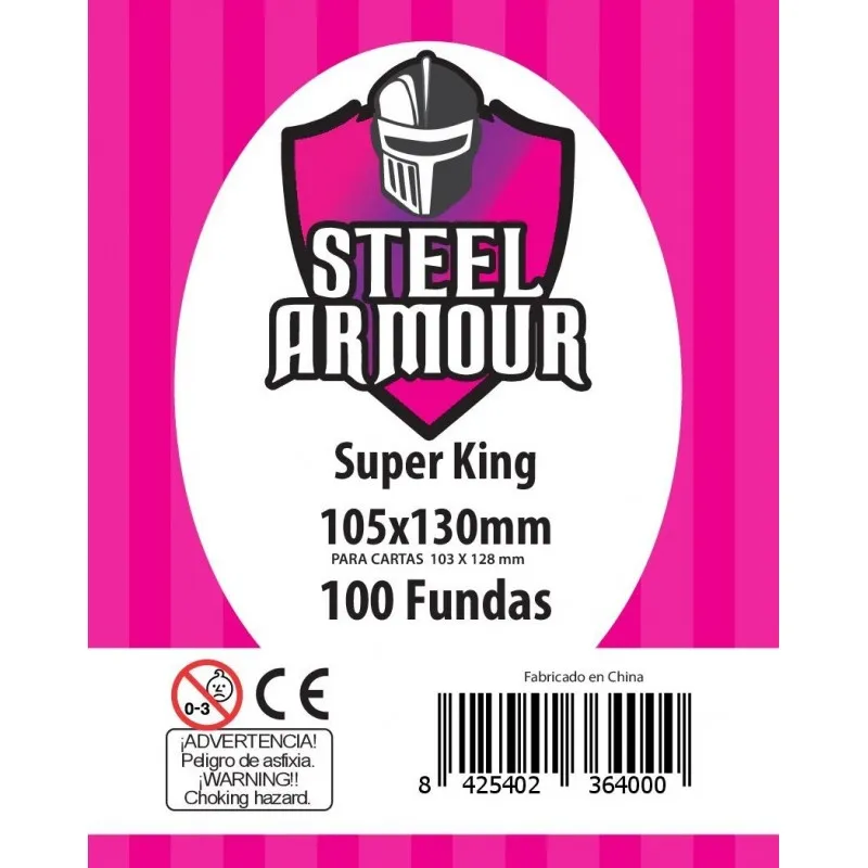 100 Fundas tamaño Super King (105x130mm)