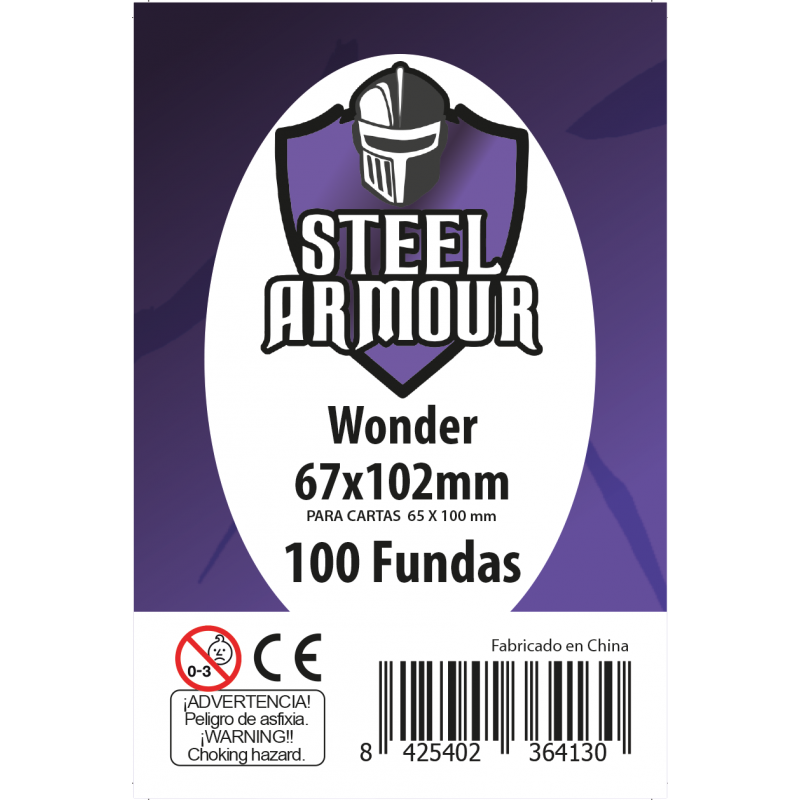 100 Fundas tamaño Wonder
