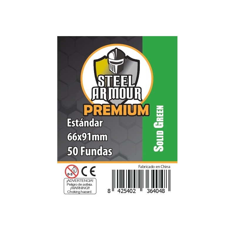 50 fundas Opacas verdes
(66x91mm)