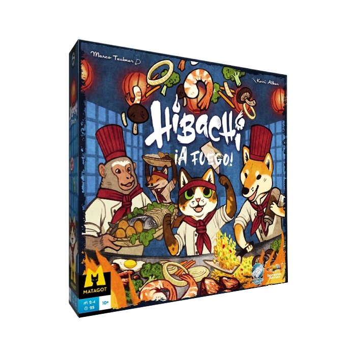 Hibachi: ¡A fuego!