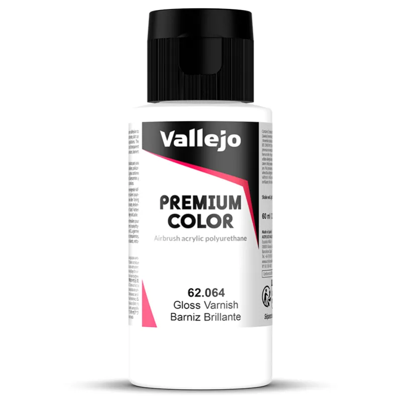 Vallejo Premium Auxiliar Barniz Brillante 60 ml