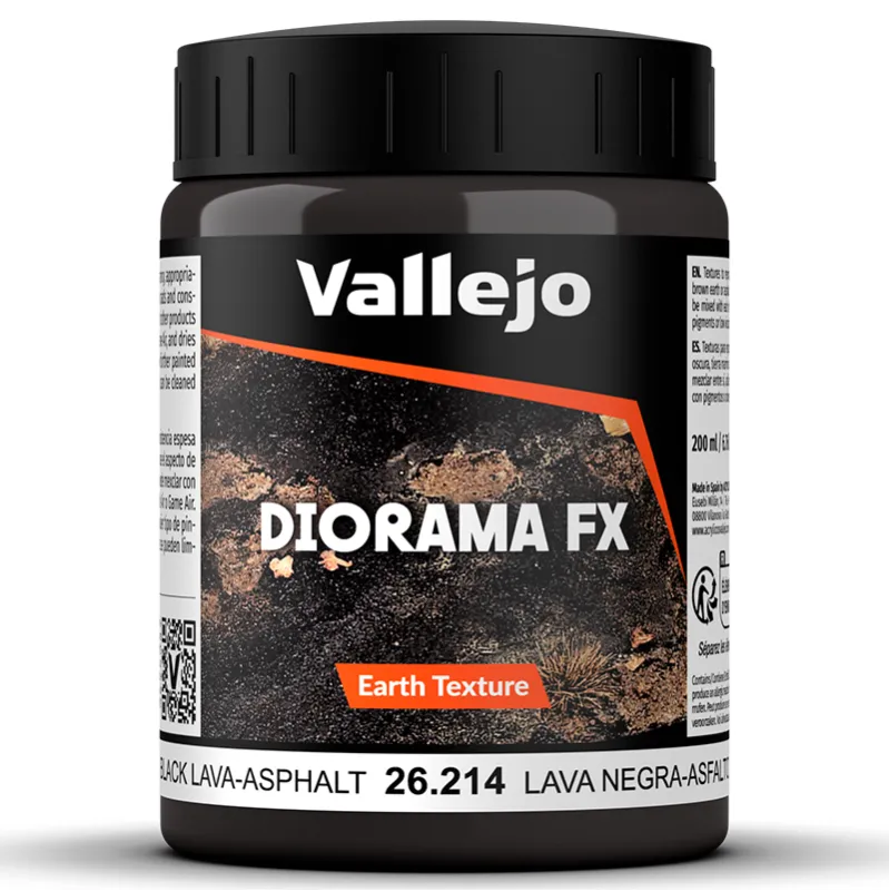 Vallejo Diorama Effects Lava Negra 200 ml