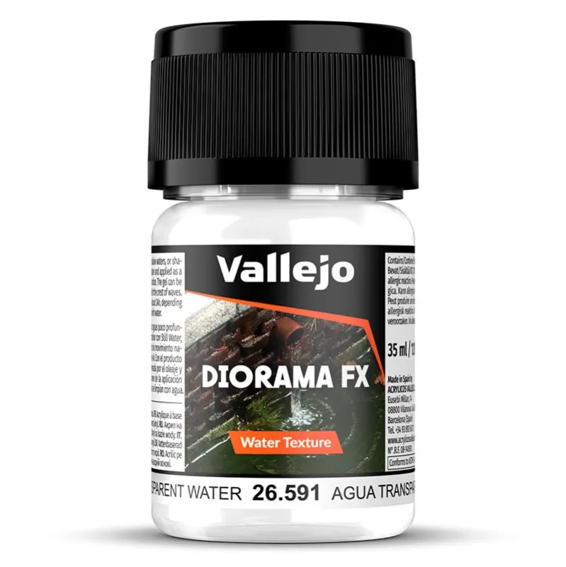 Vallejo Diorama Effects Agua Transparente 35 ml