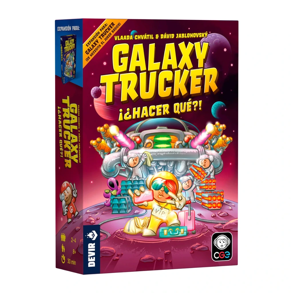 Galaxy Trucker Expansión: ¿¡Hacer qué?!