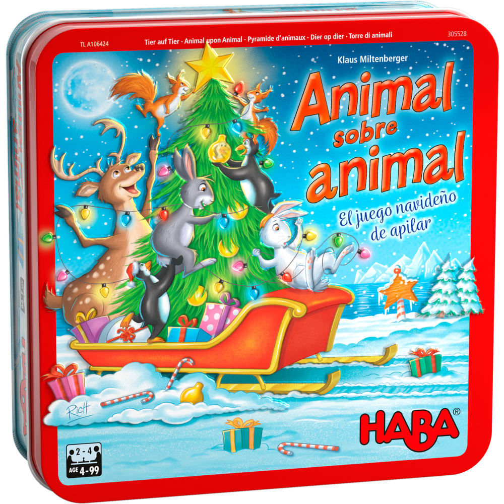 Animal sobre animal - El juego Navideño de apilar