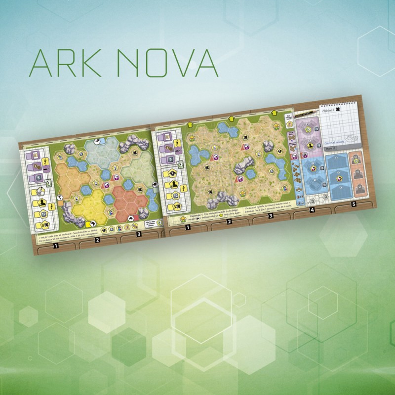 Ark Nova - Paquete de mapas N°1