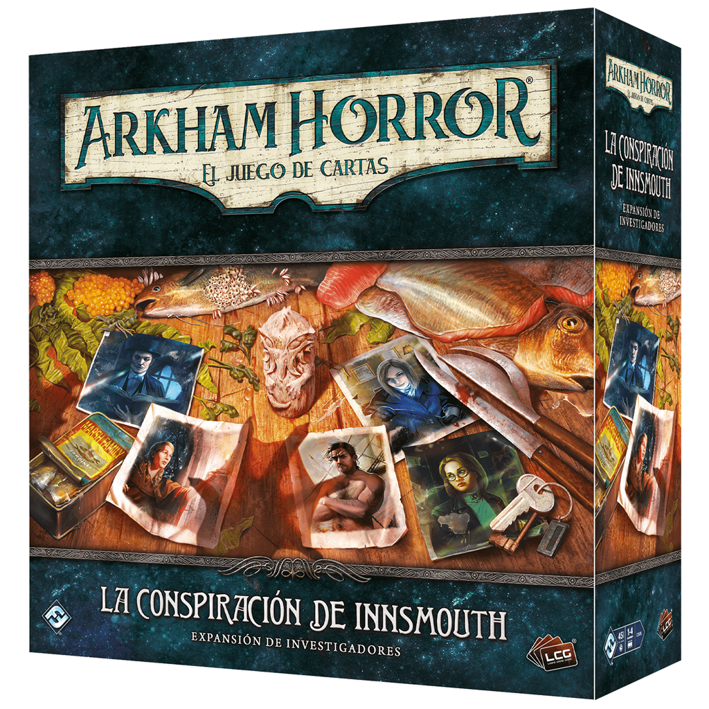 Arkham Horror LCG: La conspiración de Innsmouth exp. inv.