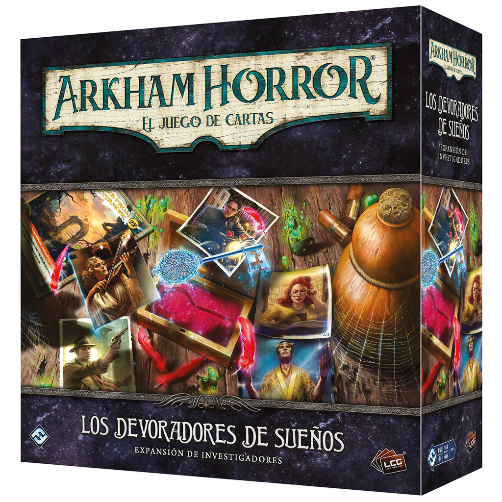 Arkham Horror LCG: Los DEVORADORES DE SUEÑOS EXP. INV.