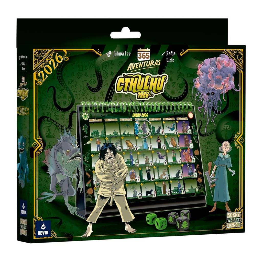 Calendario 365 Aventuras: Cthulhu