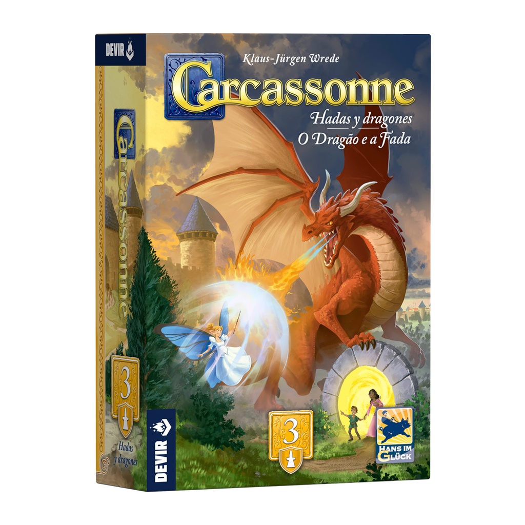 Carcassonne Exp. 3 - Dragones y Hadas