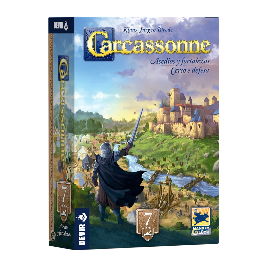 Carcassonne Exp. 7 - Asedios y Fortalezas