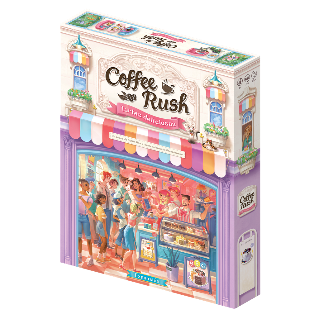 Coffee Rush: Tartas deliciosas