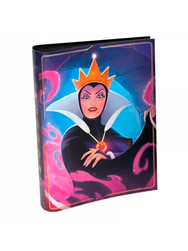 Disney Lorcana TCG. Álbum 10 páginas Evil Queen - Into the Inklands